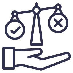 Decision-making without clear data.